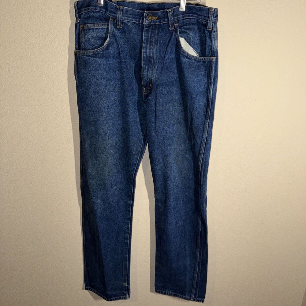 Key Men’s Straight Denim Jeans Blue